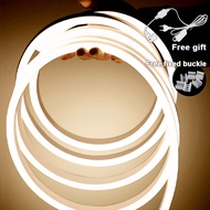 Led Neon Light Strip *Free EU plug* Waterproof Can Cut 3/5/10/20M 220V AC Flexible LED Light Strip