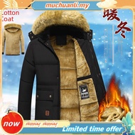 Hitchie Man Winter Snow Cold Down Jacket Men Woman Fleece Coat Baju Sejuk Tebal Lelaki Parka Korean 