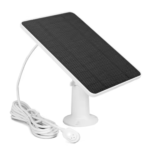 10W IP Security Camera Charger with Charging Cable Monocrystalline Solar Panel Charger for Arlo Ultr