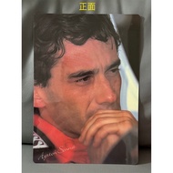 Genuine Senna Ayrton Senna Commemorative Card Plastic Double-Sided Ready Stock Physical Objects As I
