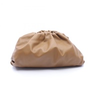 【二手】Bottega BOTTEGA VENETA Second Bag 手拿包 The Pouch 576227 焦糖色皮革 The Pouch 女士二手