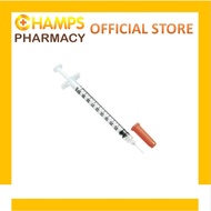 Picagari Insulin Terumo Dengan Jarum | Terumo Insulin Syringe With Needle (1ml - 100's) [EXP: 11/26]