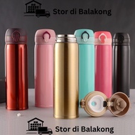 Stainless Steel Botol Vacuum Flask Termos Thermos Bottle 500ml Double-Layer Gift Hadiah Kahwin Doorg