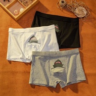 Printed Men Underwear 内裤男性惑卡通可爱纯棉四角男士男生潮流个性男内裤年夏
