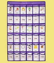 實用透明收納掛袋/字卡袋