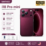 SIMTHCEi18 Pro Mini 4G/5G Dual SIM Smartphone 4GB RAM 64GB Storage 4.0-inch Screen Android Phone cas