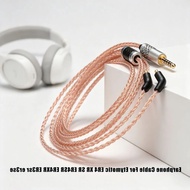 Hifi 4.4mm Balanced 16 Core Silver Plated OCC Earphone Cable For Etymotic ER4 XR SR ER4SR ER4XR ER3S