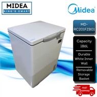 MIDEA Dual Function Chest Freezer MD-RC207FZB01 (186L) MCF-ADVENT170L (158L) BD-188HMC (146L)