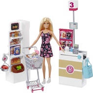 Barbie Supermarket Set ตุ๊กตาบาร์บี้ ไปซูเปอร์มาร์เก็ต ของแท้