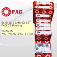 Y15 Y15ZR FZ150 FAG BEARING C3 HIGH SPEED ENGINE BEARING SET X 8PCS.6305,6204,6203,6202,6004,6003