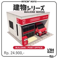 Diorama Papercraft Building -Post Office-