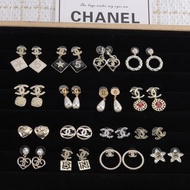 香奈兒耳釘 耳環（支持檢測）全新帶鋼印 款式5