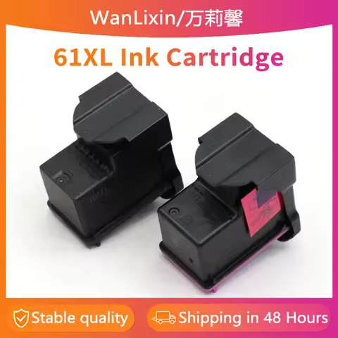 61XL Ink Cartridge Compatible for HP61 HP 61 XL Envy 4500 4502 5530 Deskjet 1050 2050 3050 3054 3000