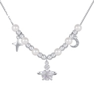 M&G SHOP | InStyle Resin and CZ Women Necklace