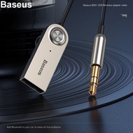 Baseus USB Bluetooth Adapter Cable for Car 3.5mm Jack Aux Bluetooth V5.0 4.2 4.0 Bluetooth Receiver