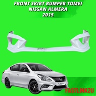 Fastlink Bodykit Front Skirt Skirting Bumper Tomei Nisan Almera Facelift 2015 2016 Abs Material 100%