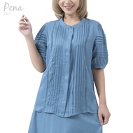 Pena house เสื้อเบลาส์ คอกลม แขนพอง PWSS112401