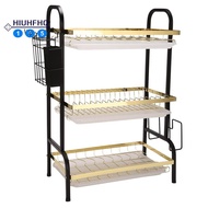 Dish Rack Kitchen Dish Drainer Rack Dish Utensil Holder Kitchen Rack Plate Bowl Storage Organizer