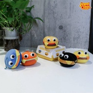 [Cupidtoys] < Medium Box >|HAPPI CLASS 7cm Burger Shape Mobile Phone Wipe Charm Mystery