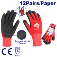 EMTOP Nitrile Coated Mechanic Gloves Model ENGV0301