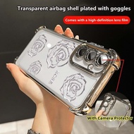 เคส Samsung A55 A54 A53 A73 5G A52 A04 A05 A05s A32 A32 A33 A34 A35 5G เคสโทรศัพท์ใสกันกระแทกหนารองร