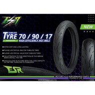 ESR MOTOR TYRE TUBELSSS HOT MELT TAYAR RACING