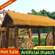 Synthetic Thatch Roof, Artificial Thatch Roll for Bar Hut, Patio, Party, Thatch Roof Decoration / Sy