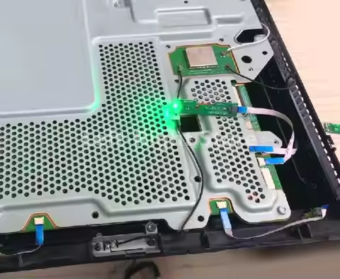 2PCS For Playstation 4 Pro Controller Replacement Plastic FOR PS4 Pro On Off Switch Light Board Powe