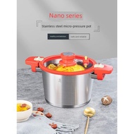 萊德斯燉煮燜多功能高端不銹鋼無涂層雙耳電微壓鍋湯鍋家用大容量