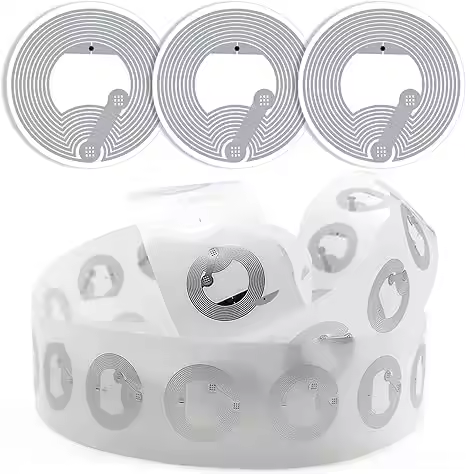 50pcs NFC Tags, BetterJonny NFC Cards, NFC Stickers NT NFC Tag NFC Coin Cards Compatible with TagMo