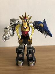 （科陽）懷舊早期2001年BANDAI 超合金百獸戰隊DX 百獸王 擺飾 收藏 復古 變形金剛玩具