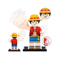 New Product WM6191 Domestic Building Blocks One Piece Luffy Zoro Brook Robin Third Party Assembled B