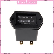 NAV Digital Meter Hour Meter Display Counter 12-36V For Car Truck Generator Hours