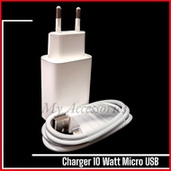 Charger Vivo Y15 Y02T Y12 Y66 Y11 Y95 V9 Micro USB Cable Vivo 10 Watt