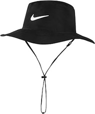 Dri-FIT UV Adult Unisex Golf Bucket Hat (L/XL, Black/White)