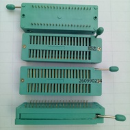 40P 240-6182 2.54MM Gold Pin Socket Burning Socket ic Test Socket Locking Socket