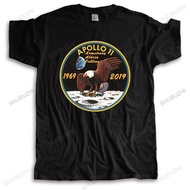 homme streetwear short sleeve casual t shirt Apollo 11 50Th Golden Anniversary 1969 Brand Cotton coo