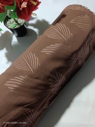 kain WOLFIS EMBOS MMOTIF DAUN SIRIH grade A meteran