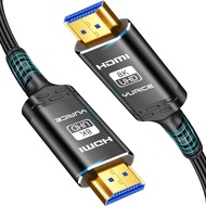 Yuaice 10K 8K HDMI Cable 2.1, 5FT Heavy Duty High-Speed Braided HDMI Cable with 48Gbps, Professional