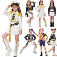 Demon Hunters Demon Hunters Demon Hunters Suit cos Girl Hallyu Superstar Stage Song Suit