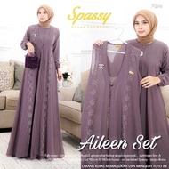 gamis rompi wanita syari dress kondangan muslim ceruty bw8908 aileen