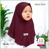 Hijab for Baby Jersey Chin Malay Age 0 6 Months 1 2 3 4 5 6 7 8 Years ORIGINAL G-MOOI BERGO MALAYSIA