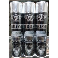 RJ Crome 227g pilok crome pilox crome chrome/RJ London 400cc Chrome Spray Paint Cat Semprot//Pilok P