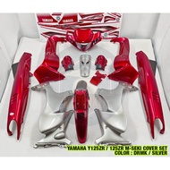 YAMAHA Y125ZR Y125 ZR 125ZR MSEKI COVER SET BODY COVER SET COVERSET STRICKER STRIPE GO DPBMC RED