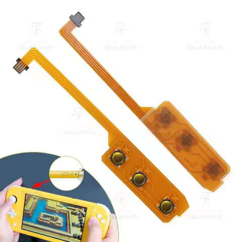 Volume Power Button Flex Cable for Switch Lite Premium Replacement Repair Part Power ON / OFF and Vo