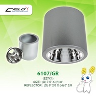 CIELO 7" E27 SURFACE DOWNLIGHT 6107 (SILVER)