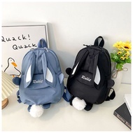 girls School Bag, Kindergarten Cartoon Backpack, Cute Rabbit Backpack, Large Capacity Waterproof Bag