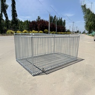 Multipurpose plywood fly cage with automatic door