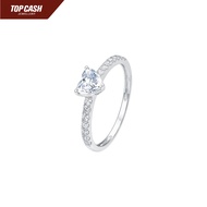Top Cash Jewellery 10K Lab Grown Everheart Sparkle Diamond Ring