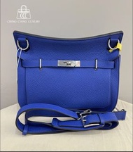 Sold🌈Hermes💙Jypsiere 28💙藍色銀扣🌟98新🌈Jypsiere28🌟Jypsiere🌟愛馬仕🌟